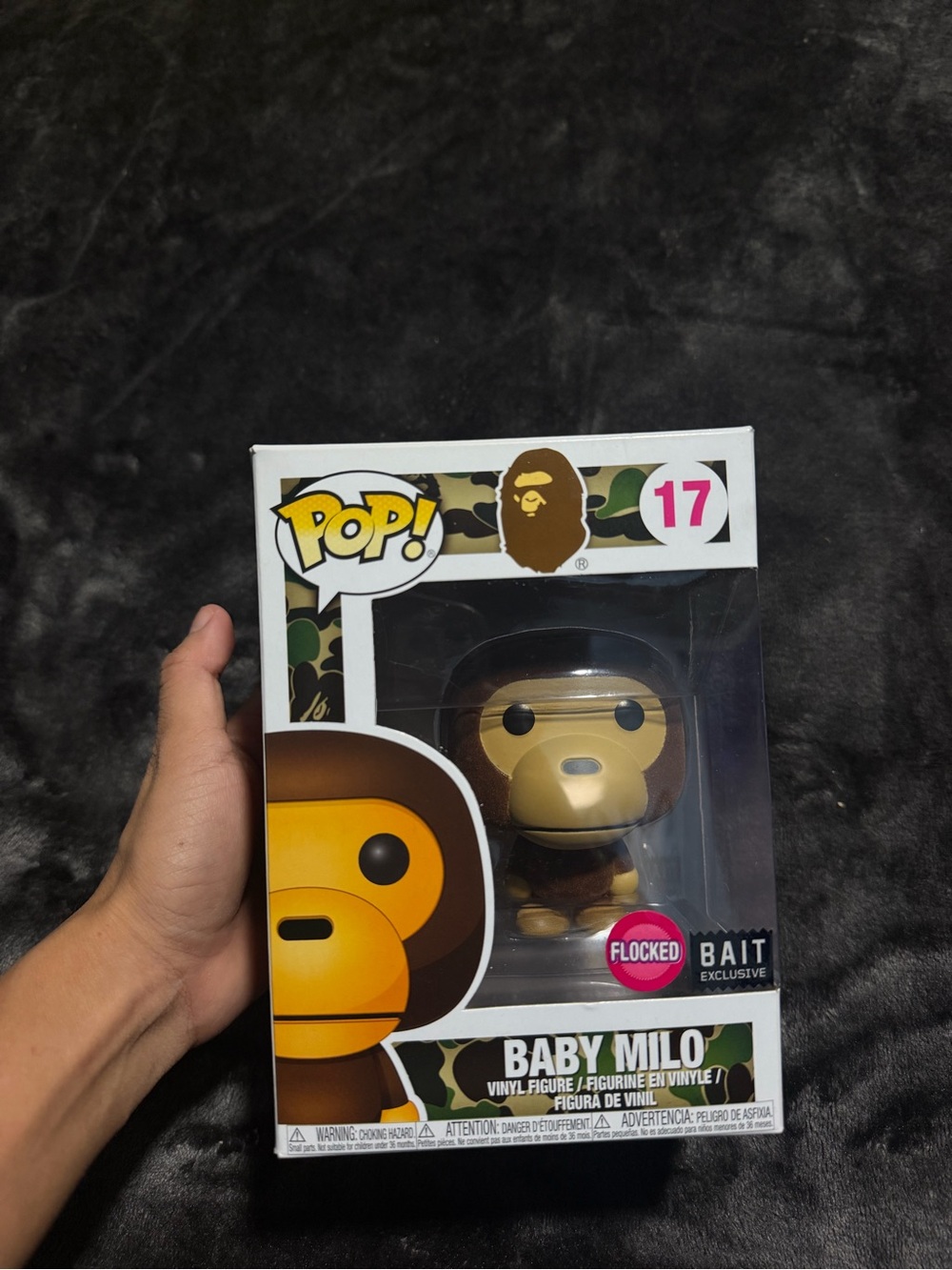 Funko Baby Milo Flocked Vinyl Figure - Brown and Tan